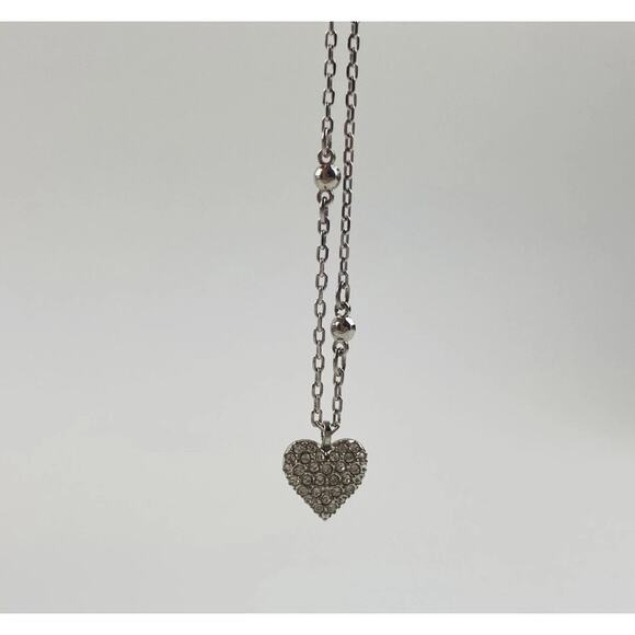 Swarovski Heart Bracelet Crystal Pave Chain Adjustable Red Rhinestone Dainty Swa - Picture 9 of 11